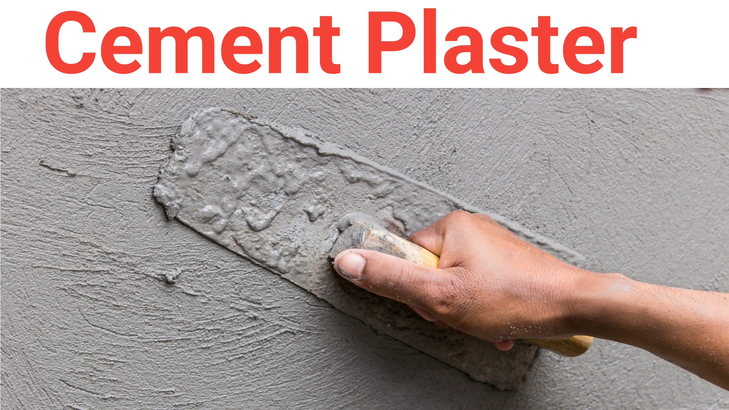 What is Plaster? , Gypsum Plaster, Lime Plaster, Cement Plaster - Civil ...